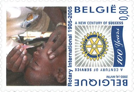 Belgien - Rotary - Postfrisk frimærke
