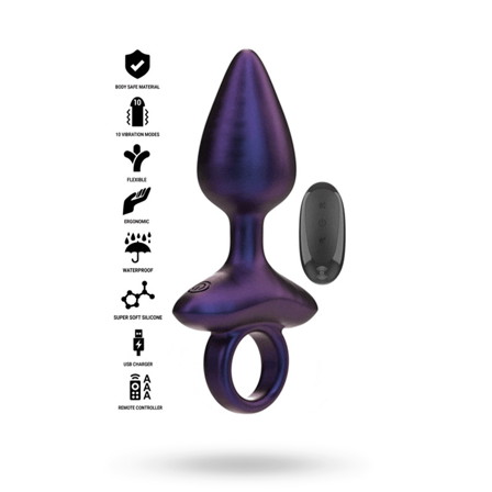Michael Vibrating Anal Plug Remote Control - Vuxen.se - Analvibrator, Vibrerande butt plug