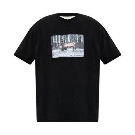 Emporio Armani Reversible T-shirt Sort, Herre T-shirts