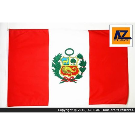 Flagga Peru 150x90cm - peruansk