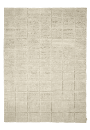 Classic Collection Grid 200x300 cm Mattor Vit