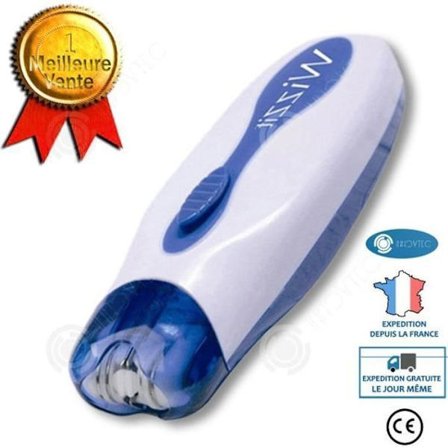 Elektrisk hårfjerningsenhet - INNOVTEC - Wizzit - Smertefri - Rask og presis - Blå