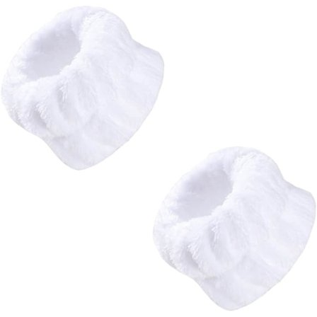 2 stk. Armbånd til Ansigtsvask & Hudpleje Spa Armbånd Flanel Armbånd Vask med Håndklæde Absorberende Armbånd Armbånd Armbånd Armbånd