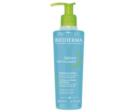 Bioderma Sebium Moussant Gel Detergente 200ml