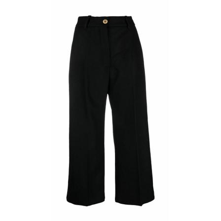 Patou, Wide Trousers Zwart, Dames, Maat:M