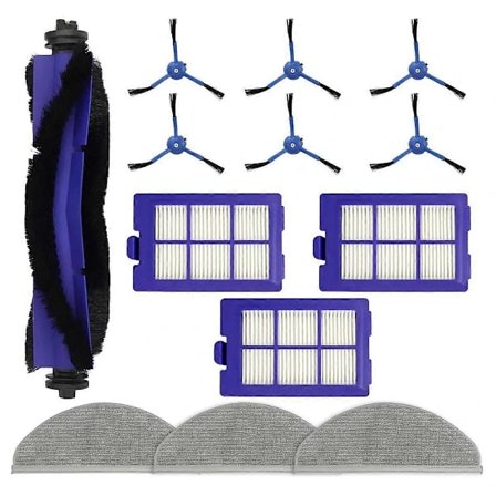 Til RoboVac X8/ X8 Hybrid/ X8 Pro Robotstøvsuger Hovedbørste Hepa Filter Moppeklud Udskiftning (FMY) Som Vist Som Vist