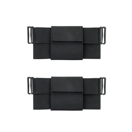 2 stk. Minimalistisk Clip-On Usynlig Tegnebog Elastisk Usynlig Bæltetaske