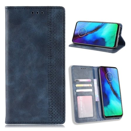 Bofink Vintage Motorola Moto G Stylus Etui - Blå