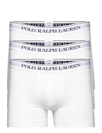 Polo Ralph Lauren Stretch Cotton Trunk 3-Pack - White - L