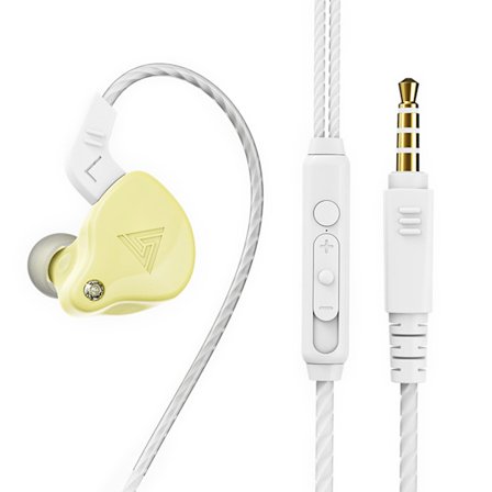 QKZ AK6-X Trådbundna 3,5 mm HIFI In-Ear Hörlurar Musik Sport Hörlurar Stereo Hörlurar Basljud Gaming Headset