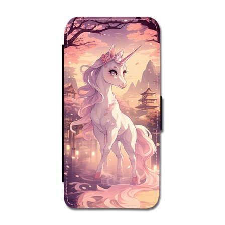 Manga Enhörning Samsung Galaxy S9 Flip Mobilfodral