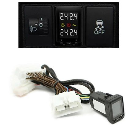 Automotive Digital Dæktryksmonitor OBD TPM Anvendelig til Mitsubishi Ekstern 3 2014-2018