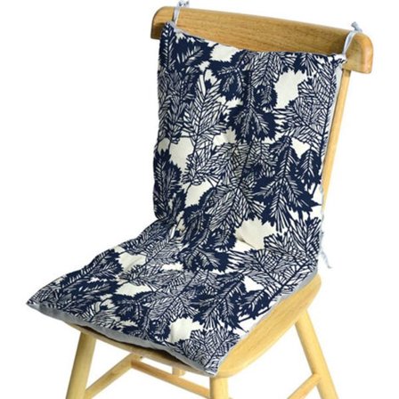 Painettu integroitu selkätyyny, yksivärinen tuolinpehmuste ja -tyyny, vaahteranlehti