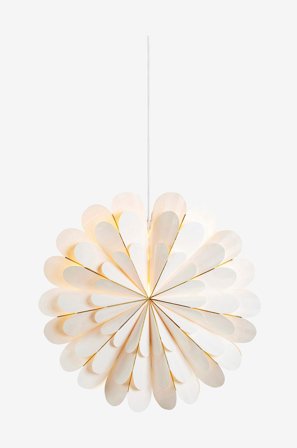Markslöjd - MARIGOLD valotähti riippuva, 60 cm - Valkoinen - Valotähdet - - Homeroom