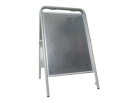 Gatuställ Sign 50x70cm silver - Lyreco - Kontorsmaterial - Butiksmaterial - Gatuställ