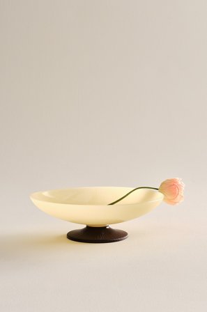 Jotex - Skål ø 29.5 Cm Gul/brun - BUTTERCUP - Kjøp Skåler hos Jotex