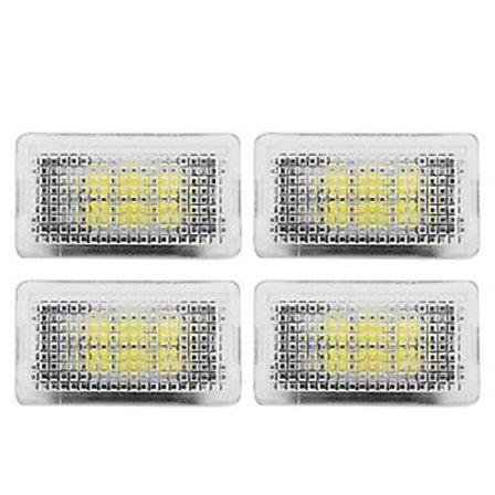 Tesla Model 3/Y/S/X LED-sisävalaistussarja - 4 kpl/setti, erittäin kirkas, yhteensopiva tavaratilan valon, ovien alla olevien valojen ja muiden kanssa