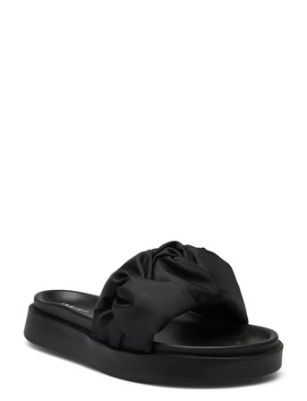 Fjord Flower Shoes Summer Shoes Flat Sandals Svart Inuikii*Betinget Tilbud