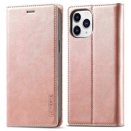 LC.IMEEKE LC Stark Magnetisk Serie Plånboksställ Design Stöttåligt PU Läder Telefonskal Fodral