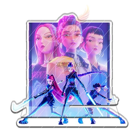 Mobiltelefonholder Witch Hunter Group K-: Film- og tv-tilbehør udskåret og bearbejdet med indre tryk telefonholder-Collection series