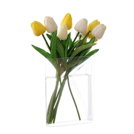Ny Clear Book Vase Bogvaser Kunstnerisk