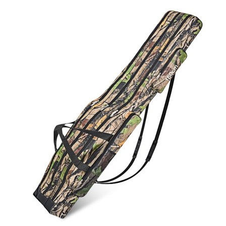 Fiskegrejstaske Bærbar Fiskepose, 3 Lag Fiskegrejtasker Fiskeposeholder Vandafvisende Oxford Karpefiskegrej Stang Holdall Taske