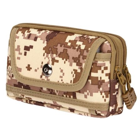 Mini midjeplånboksmynt för nyckelväska Militärpaket Liten kortväska påsar rektangelformad telefonpaket Militär midjeväska