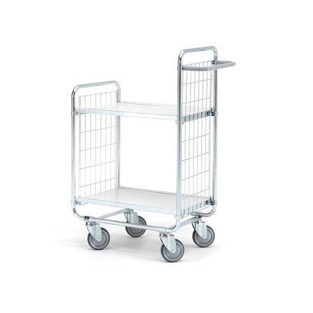 Hyllevogn, 2 hyller, L620 B425 mm