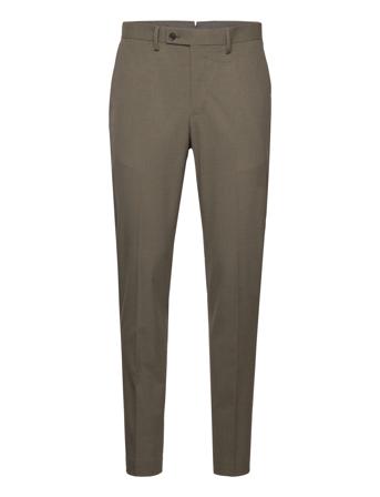 Suit Trousers Dressbukser Formelle Bukser Kakigrønn Mango*Betinget Tilbud