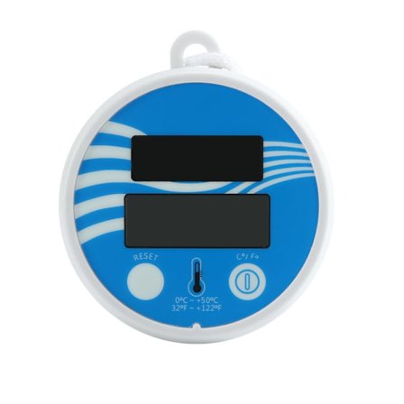 Flytande pooltermometer solcellsdriven digital vattentemperatur