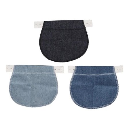 3-pack Maternity Pants Extenders Professional Portable Adjustable Soft Elastic Pregnancy Waist Extender