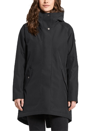Didriksons Alana Parka Jackor Dam Svart 44