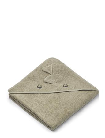 Augusta Hooded Towel Home Bath Time Towels & Cloths Towels Grønn Liewood