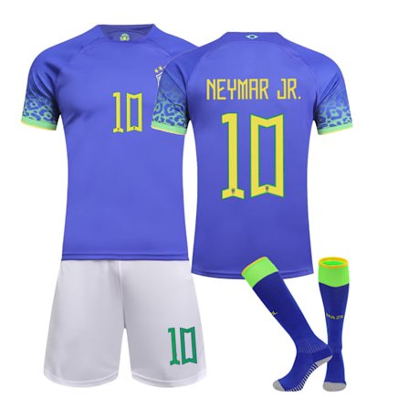 VM 2022 Brasil - Neymar nr. 10 skjorte