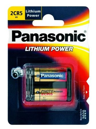 Panasonic 2CR-5L/1BP batteri x 2CR5 - Li