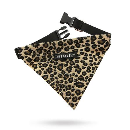Leopard Bandana - Scarfes, Charms & Halsbandssmycken, Draglinor, Läder- & Textilhalsband på Doggie.se
