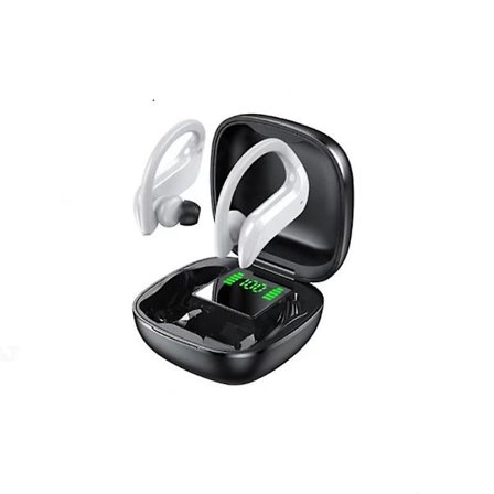 Tws trådlösa hörlurar Bluetooth-hörlurar brusreducerande sport vattentäta headset 9d stereo trådlösa öronsnäckor med mikrofon