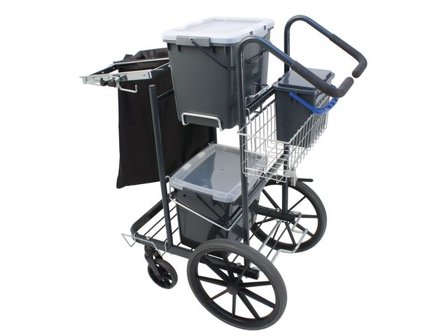 HYGIENTEKNIK Fastighetsvagn Robust Städklar - Lyreco - Städ och hygien - Städvagnar - Städvagnar