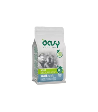 Oasy Adult One Protein Crocchette Agnello Per Cani Taglia