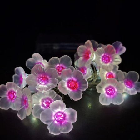 Cherry Blossom Light String Pihavalaisin String PURPLE