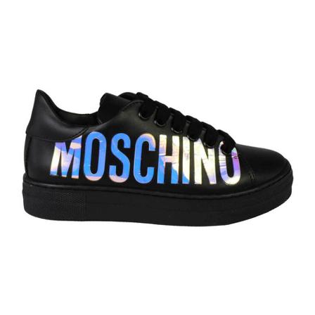 Moschino - Sneakers - Svart - Dam - Storlek: 38 Eu, Dam, Storlek: 38 EU