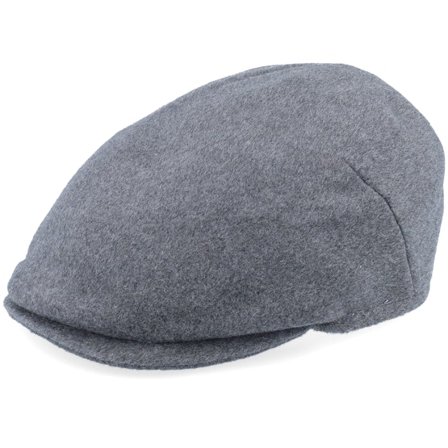 MJM Hats - Grijs flatcap Cap - Blue Line Iiam 32 Cashmere Grey Flat Cap @ Hatstore
