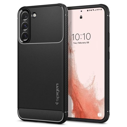 Spigen Robust skyddsfodral för Samsung Galaxy S22 - Matt svart