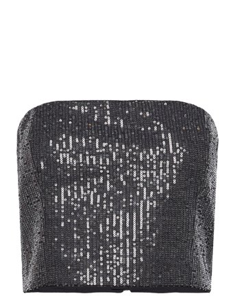 ROTATE Birger Christensen | Twill Sequin Top | 38