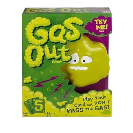 Gas Out Kortspel Prutt Kortspel Action Reflex Familjefest Interaktivt Roligt Leksaksspel