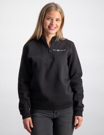Sail Racing JR RACE HEAVY T-NECK Schwarz Pullover Mädchen - Kidsbrandstore