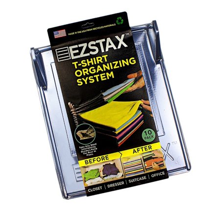 10x Foldeplader til smart tøjorganisation