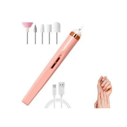 Glamics Neglesæt, 5-i-1 Glamics Elektrisk Negle Manikuresæt, Glamics Neglefil