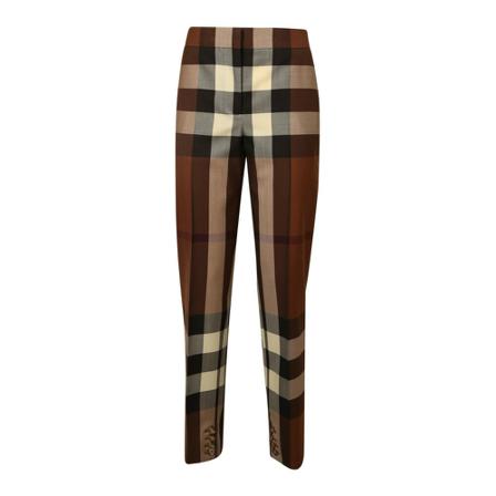 Burberry, Pants Brązowy, Kobieta, Rozmiar: XS