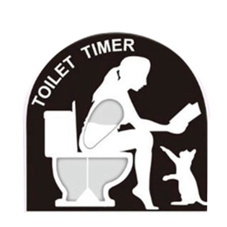 Kreativt Toalett Timeglass Timer Sand Timer Plast Timeglass Timer Håndverksgave B